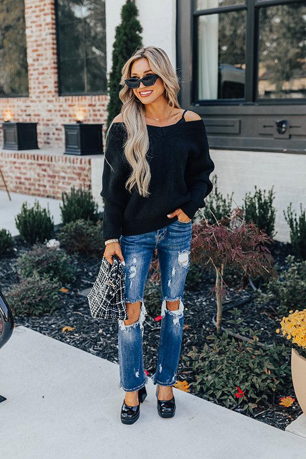 Impressions Risen The Savannah High Waist Distressed Jean