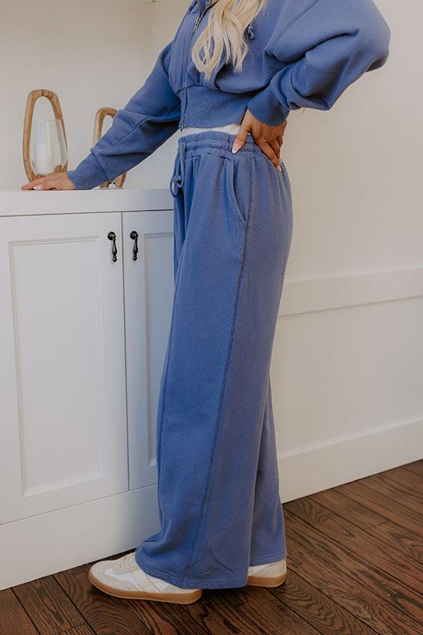Impressions Road Trip Ready High Waist Vintage Wash Pants In Riverside