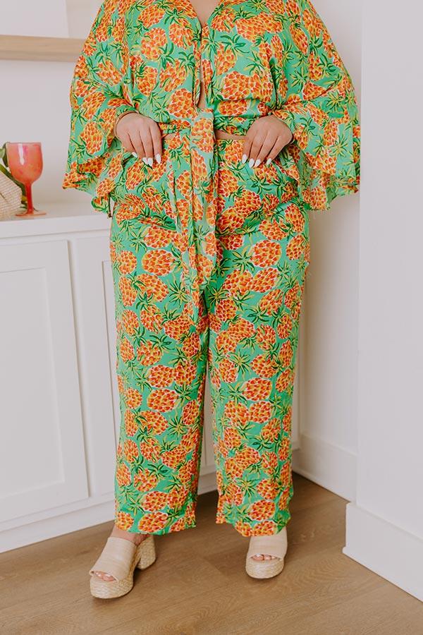 Impressions Sassy And Sweet High Waist Pants Curves