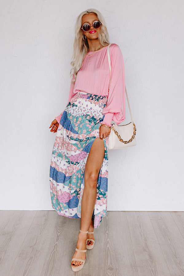 Impressions Saturday Night Premiere Shift Top In Pink