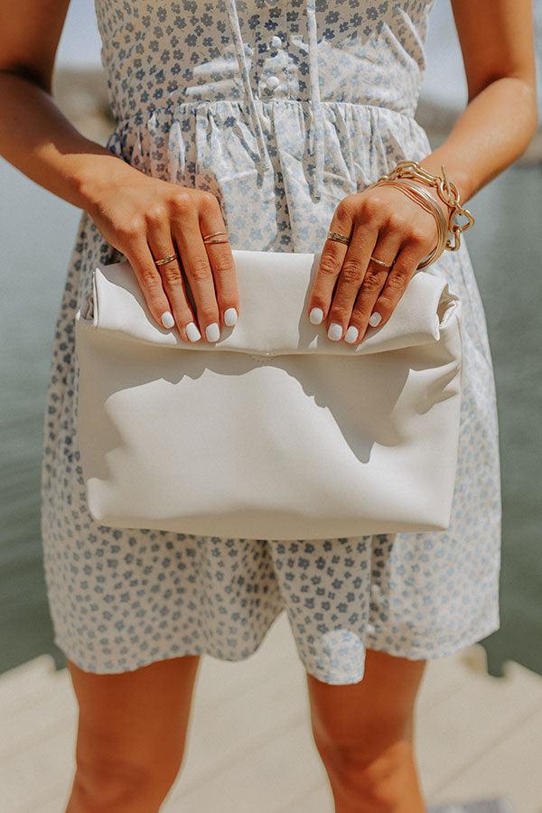 Impressions Show You Around Faux Leather Crossbody In Stone