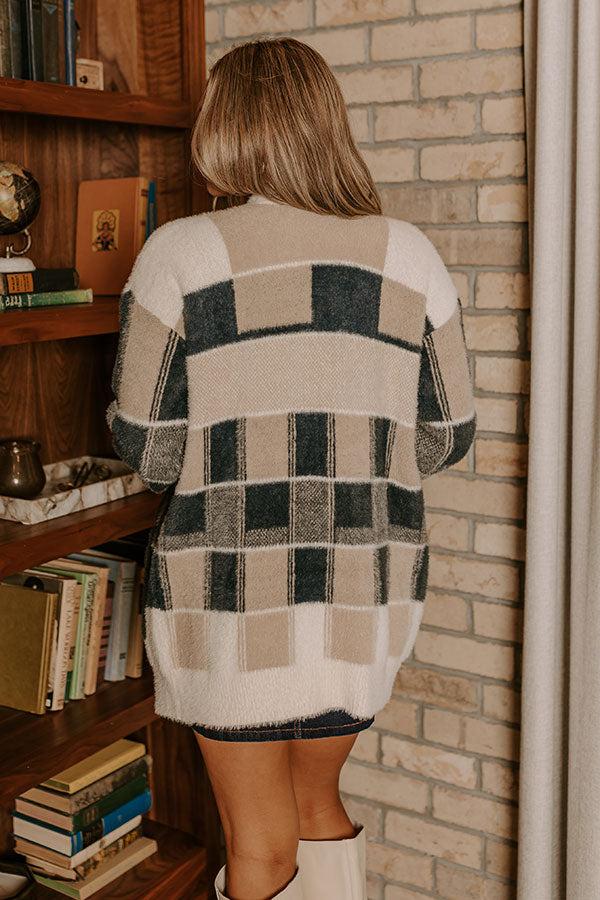 Impressions Small Town Bistro Eyelash Knit Cardigan