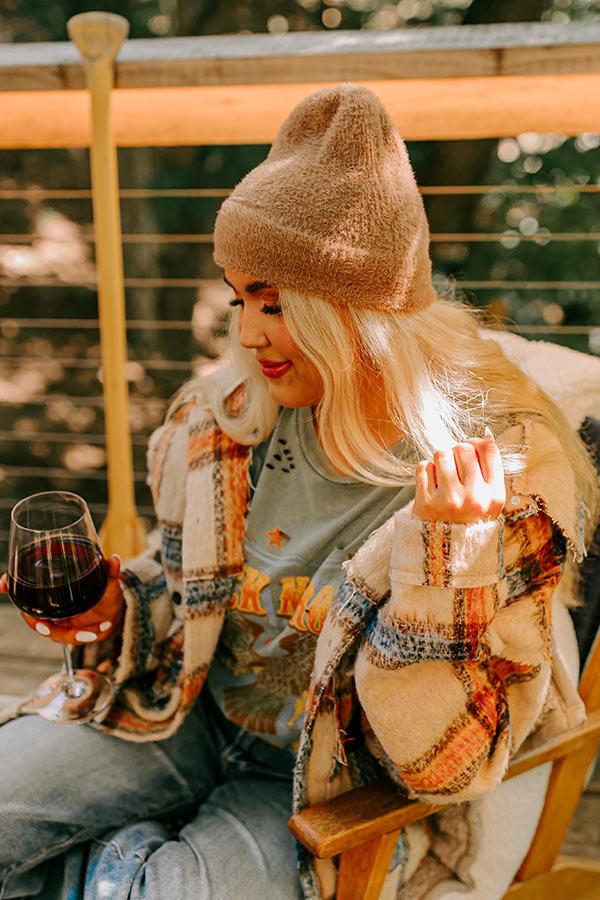 Impressions Snowy Afternoon Ultra Soft Beanie in Mocha