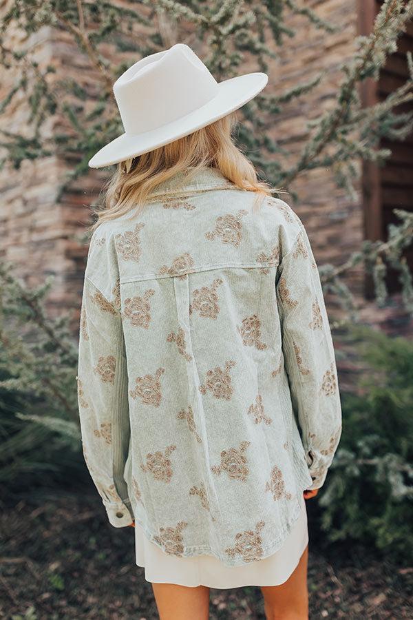 Impressions Soho Sleek Vintage Wash Corduroy Jacket