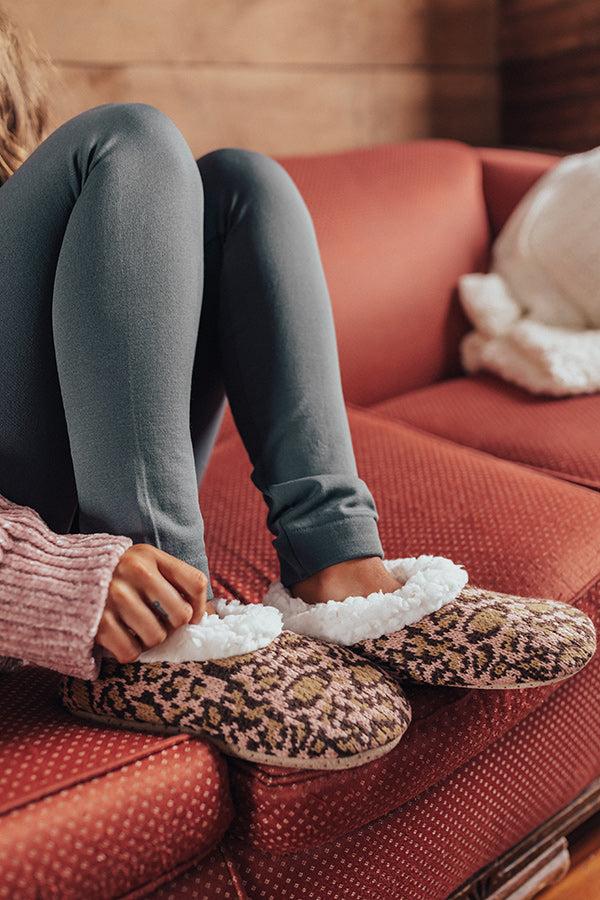 Impressions Some Kind Of Wonderful Sherpa Lined Slippers