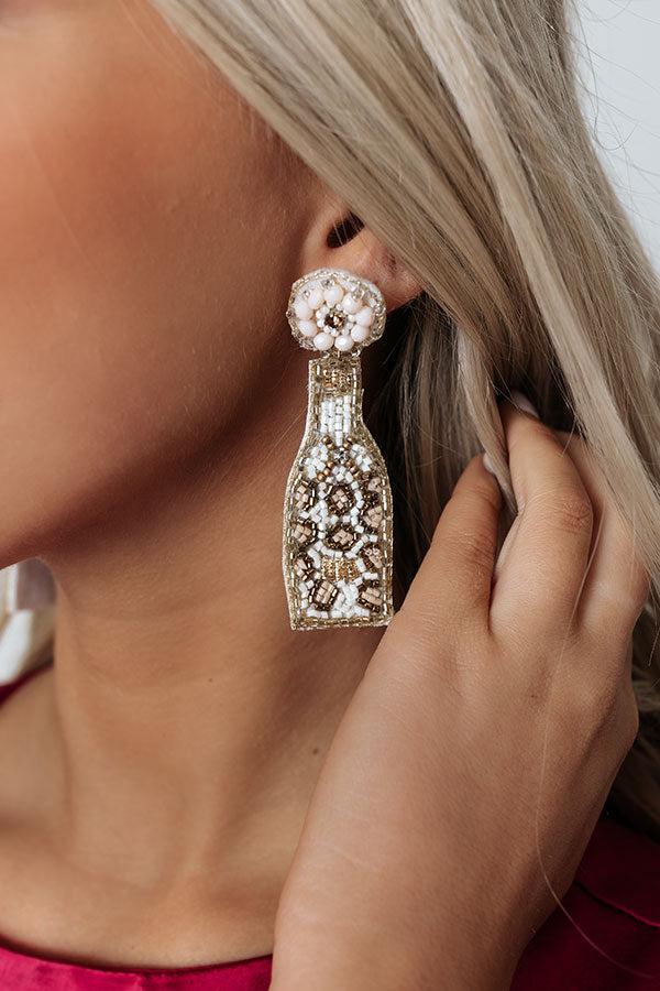 Impressions Something To Celebrate Beaded Earrings In Gold