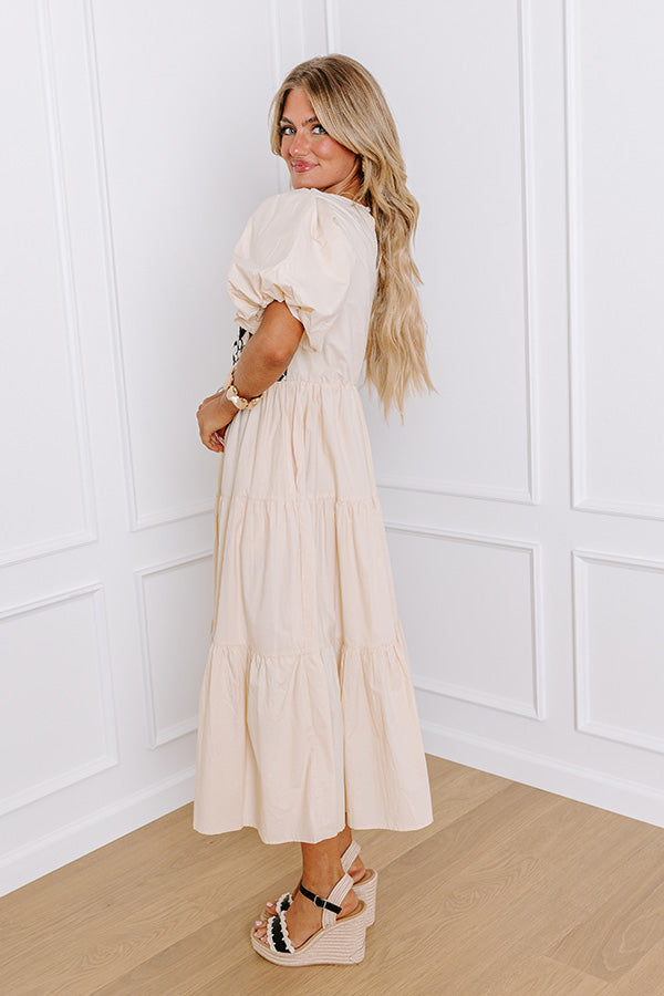 Impressions Southern Smiles Crochet Midi In French Vanilla