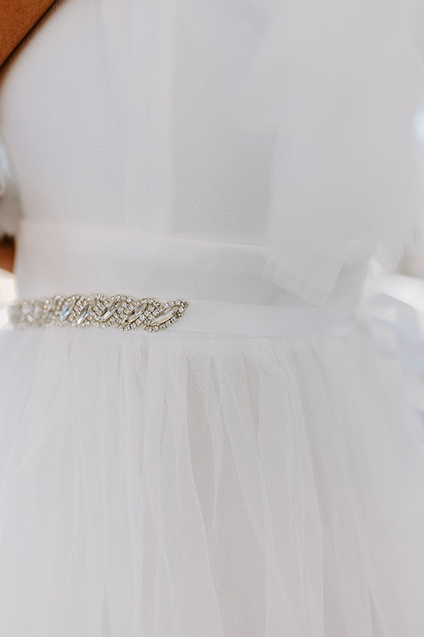 Impressions Sparkle Avenue Embellished Ribbon Belt/Headband