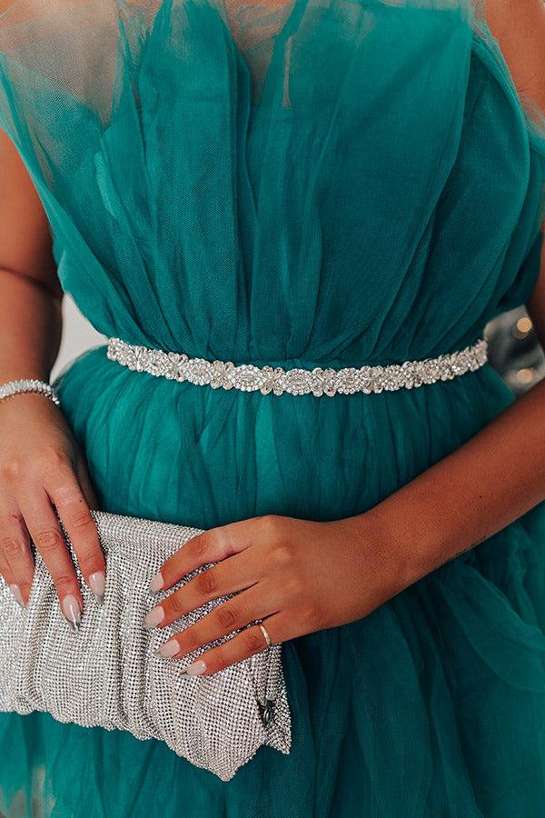 Impressions Sparkling Eyes Embellished Ribbon Belt/Headband