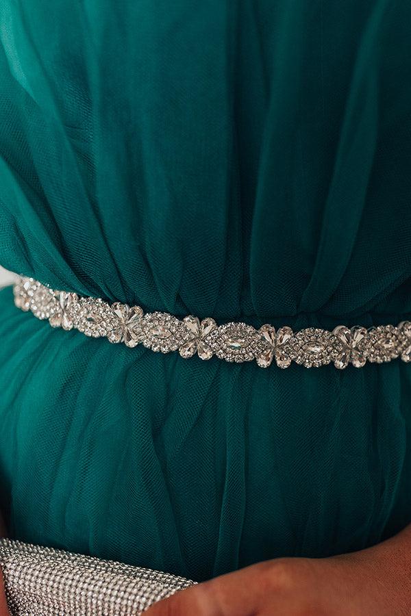 Impressions Sparkling Eyes Embellished Ribbon Belt/Headband