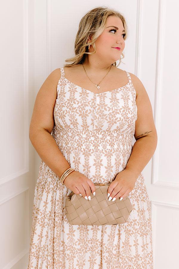 Impressions Sunkissed Silhouettes Floral Midi Curves