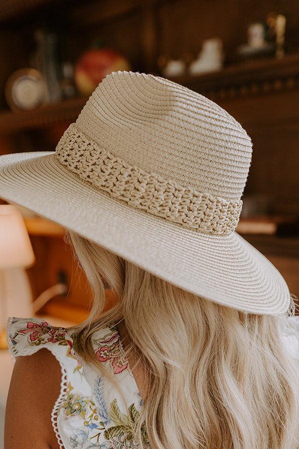 Impressions Sweet Moment Raffia Woven Hat In Natural