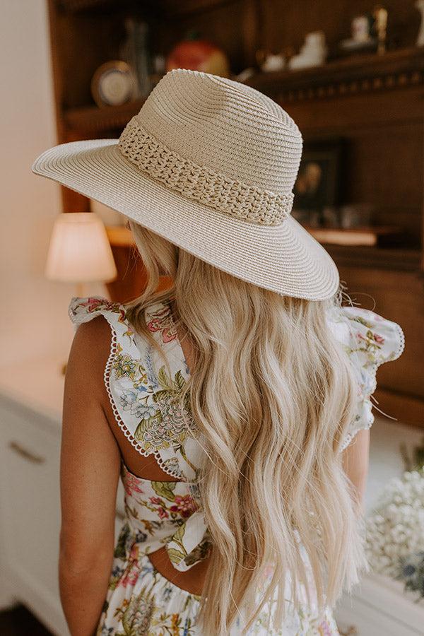 Impressions Sweet Moment Raffia Woven Hat In Natural