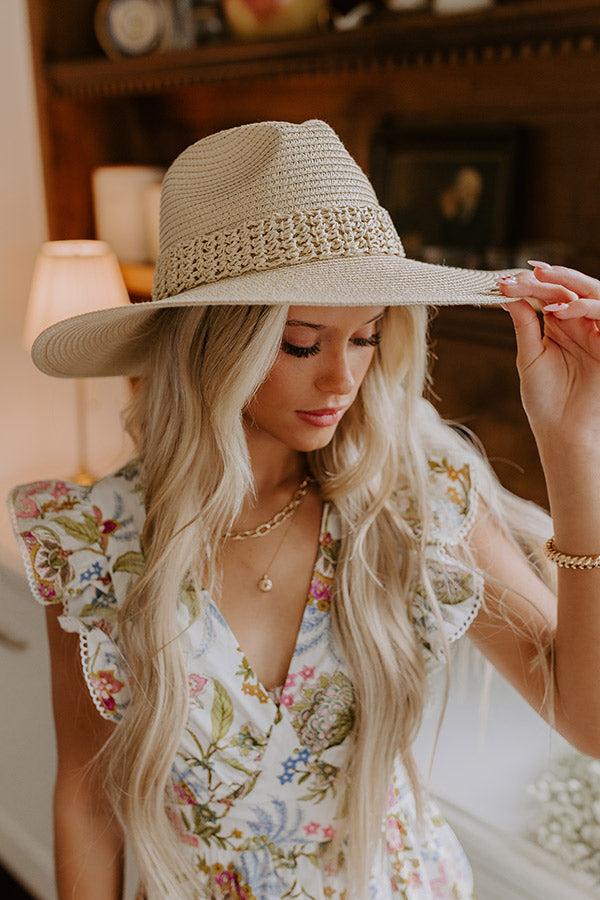 Impressions Sweet Moment Raffia Woven Hat In Natural