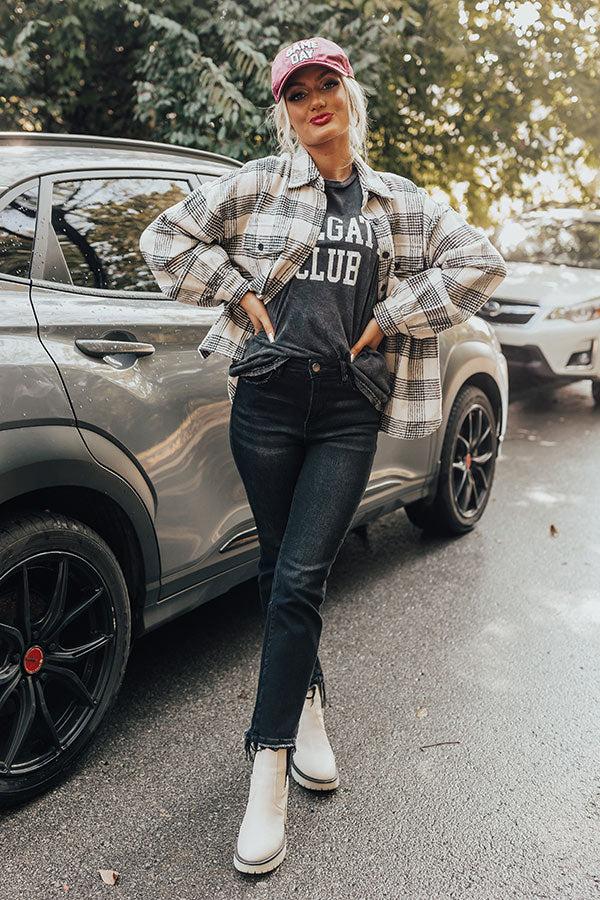 Impressions Tailgate Club Vintage Graphic Tee In Vintage Black