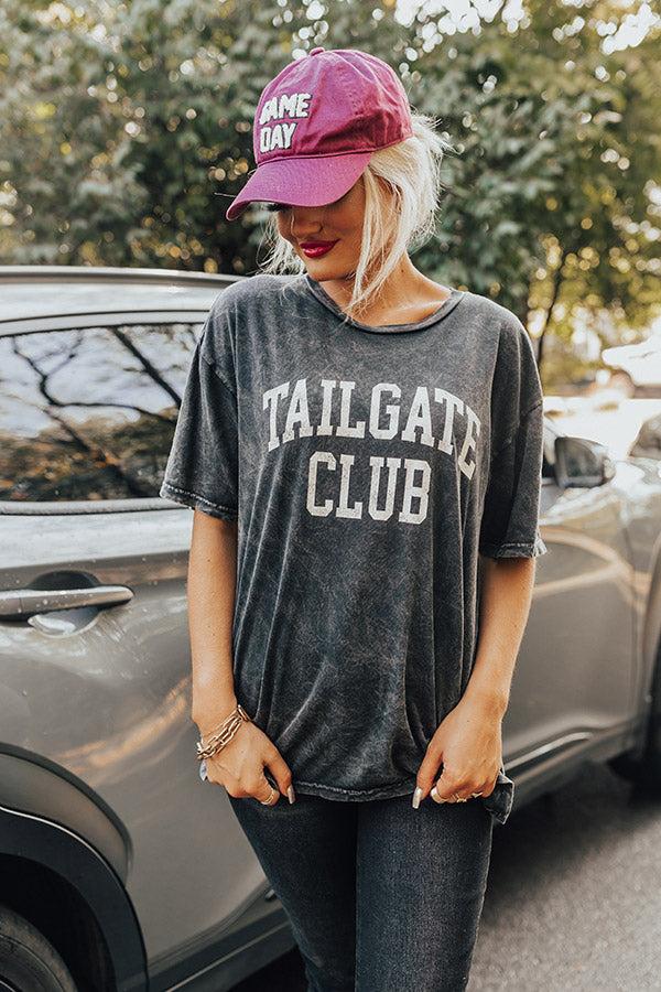 Impressions Tailgate Club Vintage Graphic Tee In Vintage Black
