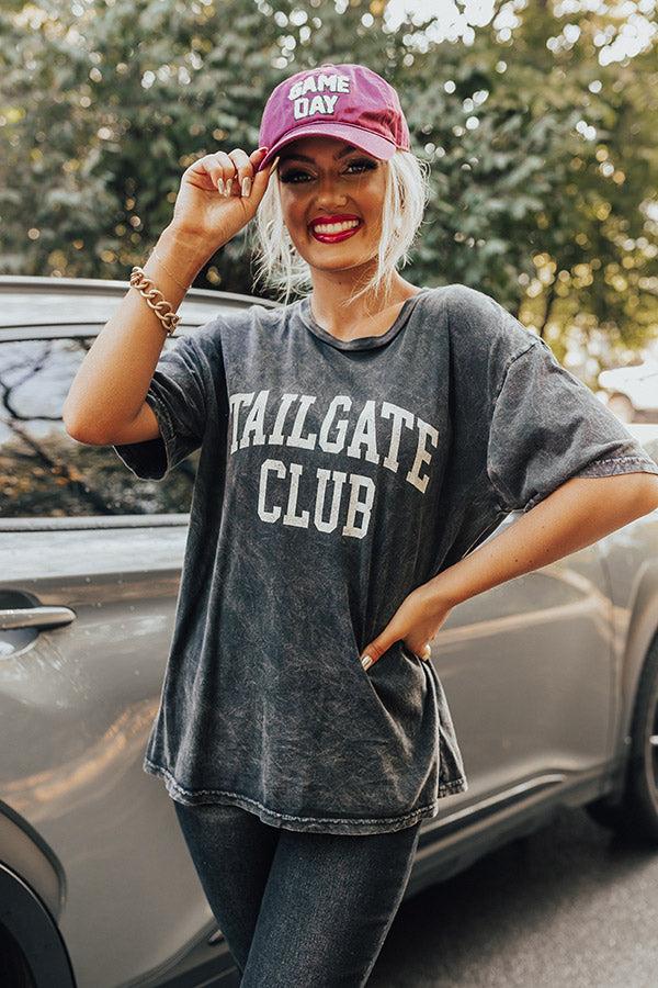 Impressions Tailgate Club Vintage Graphic Tee In Vintage Black