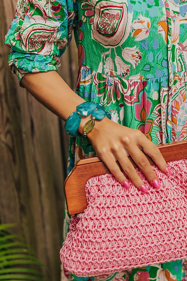 Impressions Take Me To Cabo Bracelet Set In Turquoise