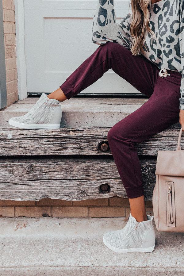 Impressions The Asher Perforated Bootie In Light Grey