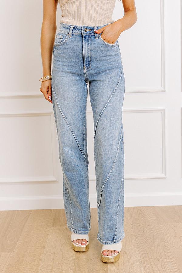 Impressions The Audrey High Waist Straight Leg Jean