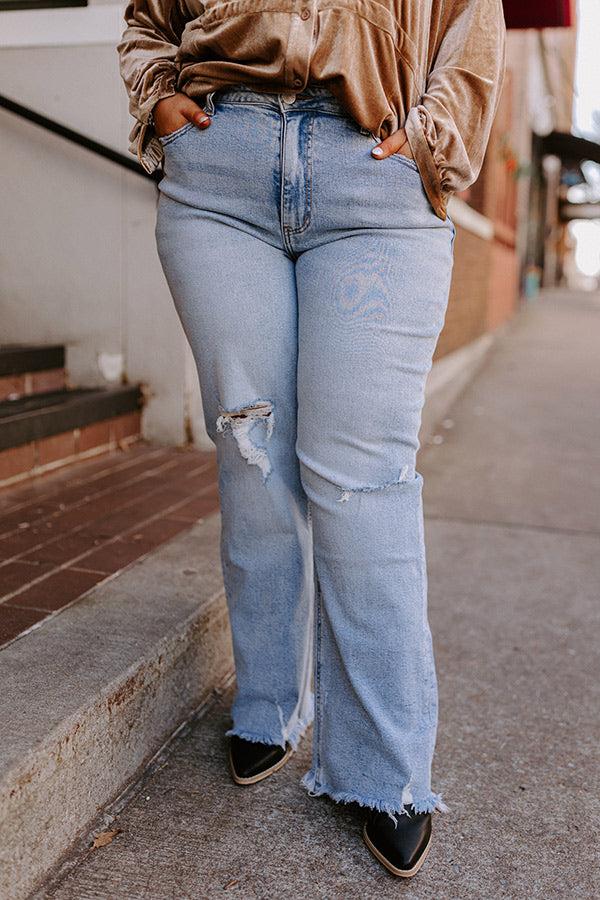 Impressions The Cailyn High Waist Straight Leg Jean Curves