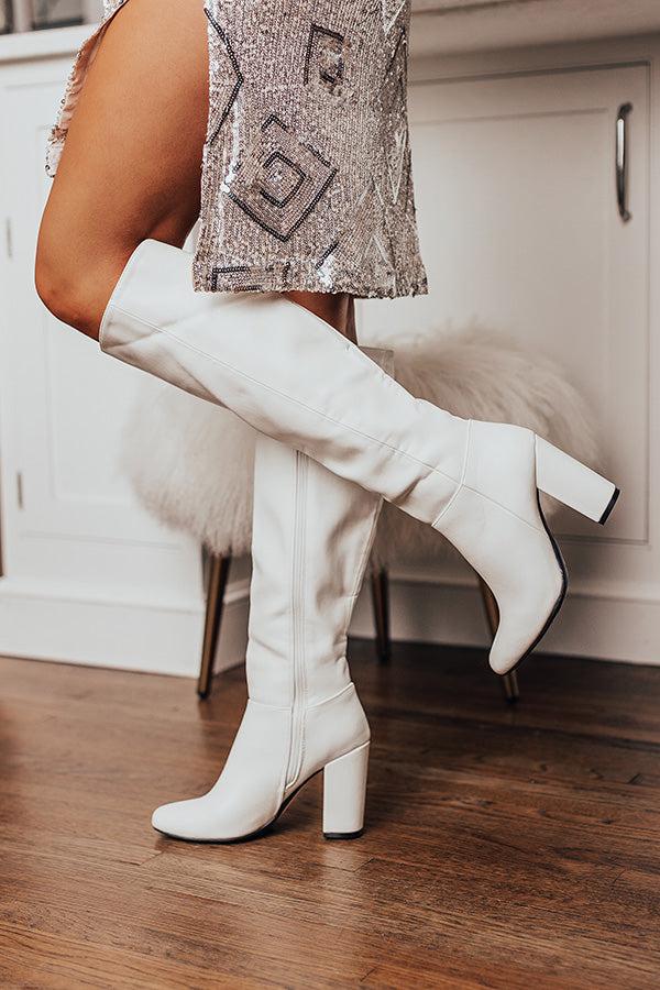 Impressions The Cassian Faux Leather Knee High Boot