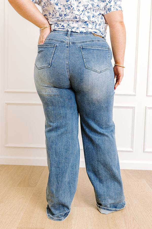 Impressions The Juniper Midrise Wide Leg Jean Curves