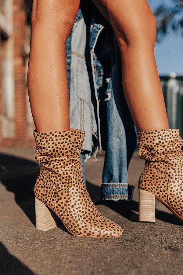 Impressions The Laurette Cheetah Print Ankle Bootie
