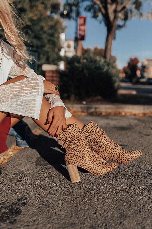 Impressions The Laurette Cheetah Print Ankle Bootie