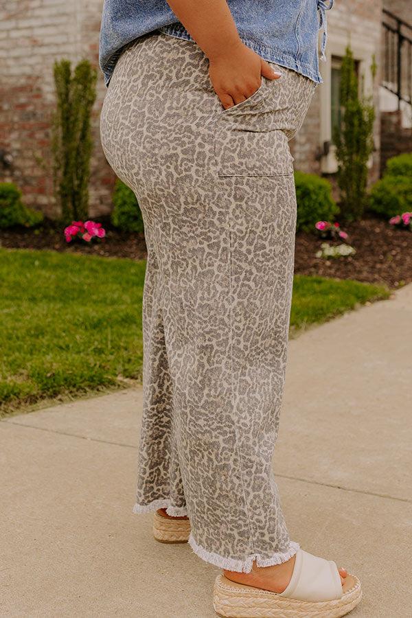 Impressions The Lindsey High Waist Wide Leg Pants Curves