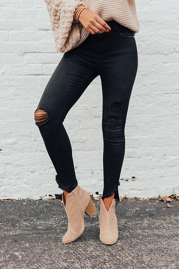 Impressions The Lyle Perforated Bootie In Iced Latte