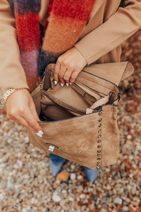 Impressions The Nabana Faux Leather Backpack In Light Tan