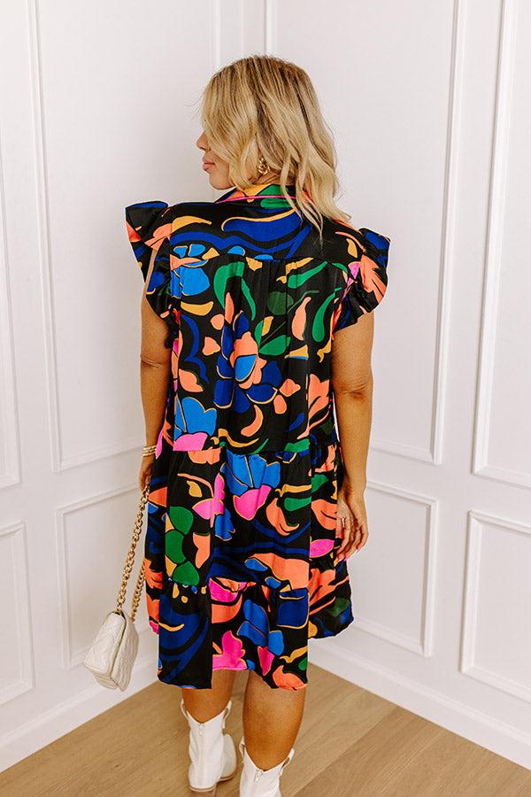 Impressions The Next Chapter Shift Dress In Black Curves