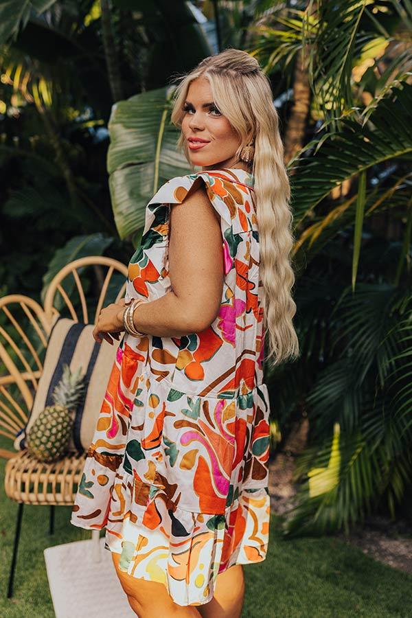 Impressions The Next Chapter Shift Dress In Cream Curves