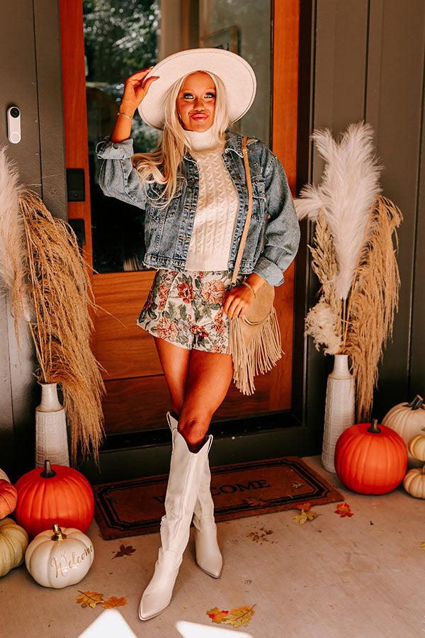 Impressions The Ronan Distressed Denim Jacket In Medium Wash