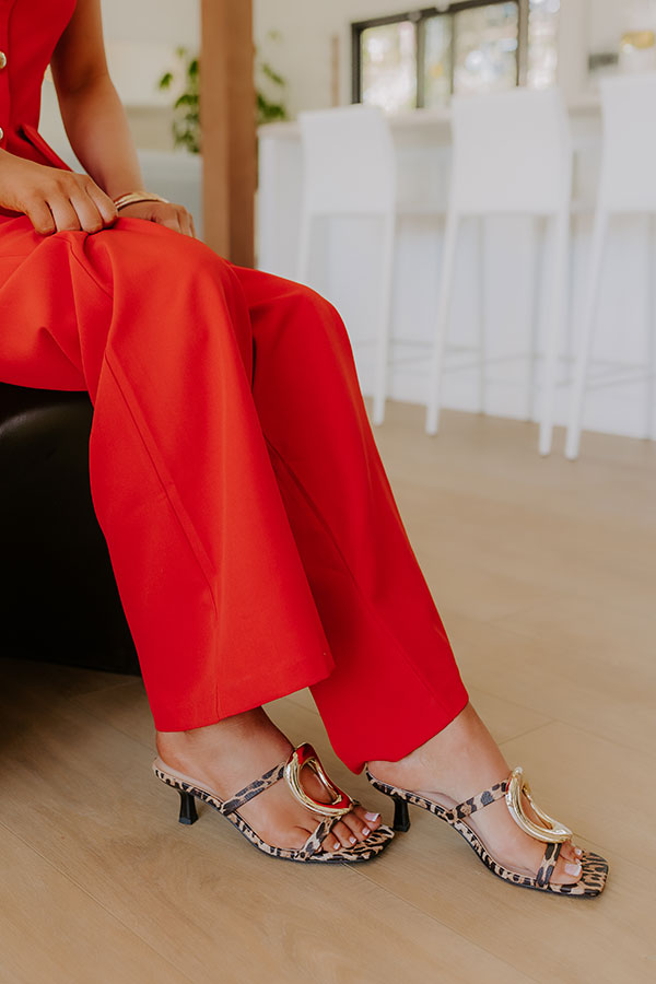 Impressions The Stella Faux Leather Heel In Leopard