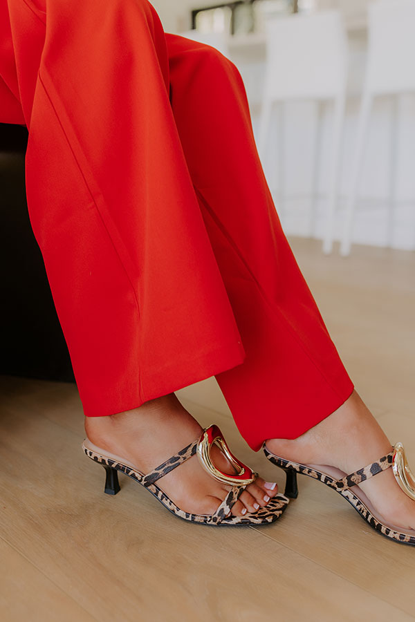 Impressions The Stella Faux Leather Heel In Leopard