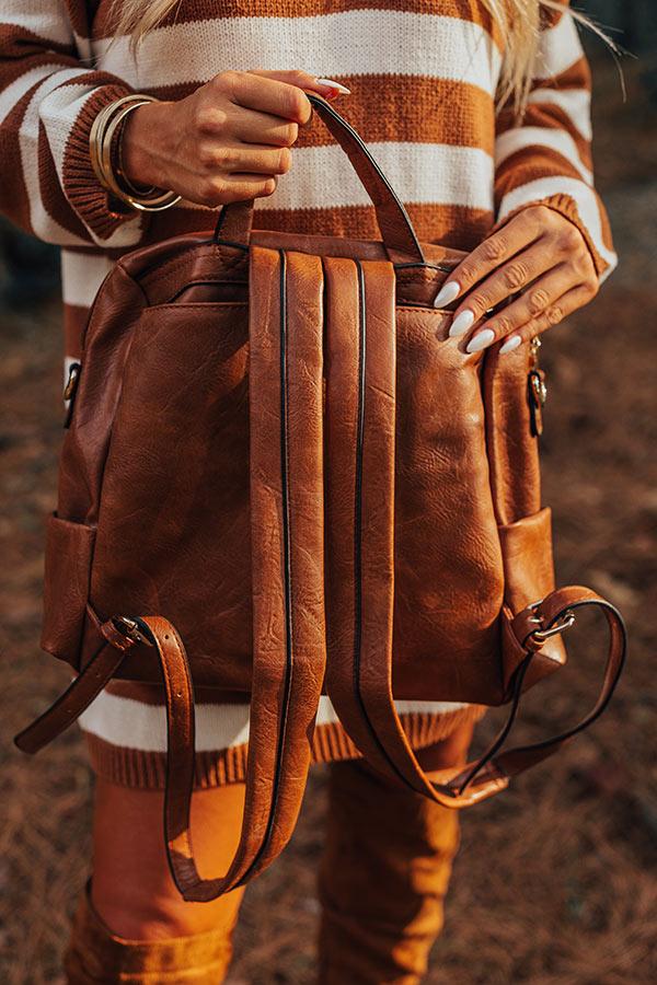 Impressions The Stevie Faux Leather Houndstooth Backpack