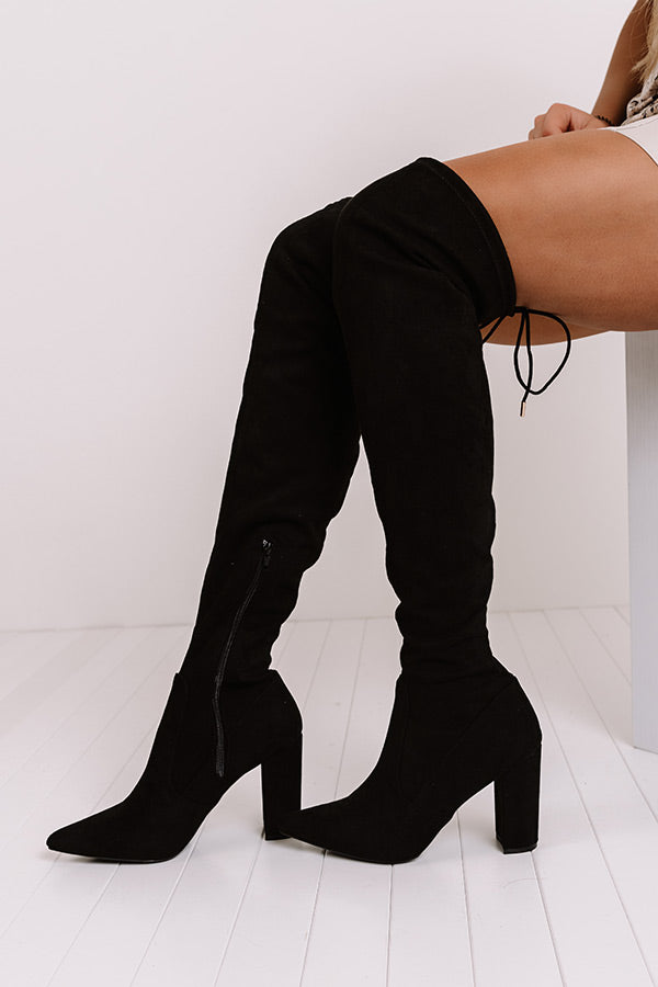 Impressions The Telluride Faux Suede Thigh High Boot