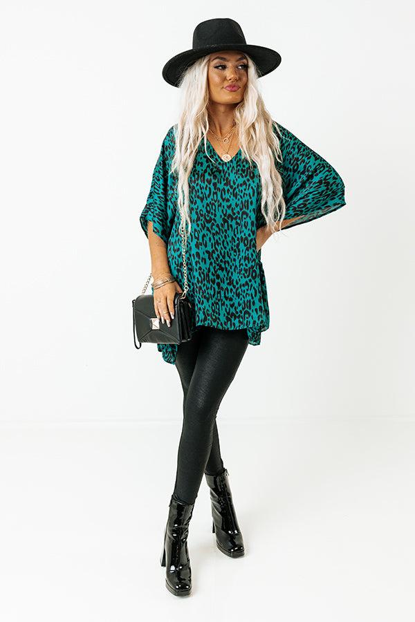 Impressions The Vianna High Waist Crocodile Print Legging