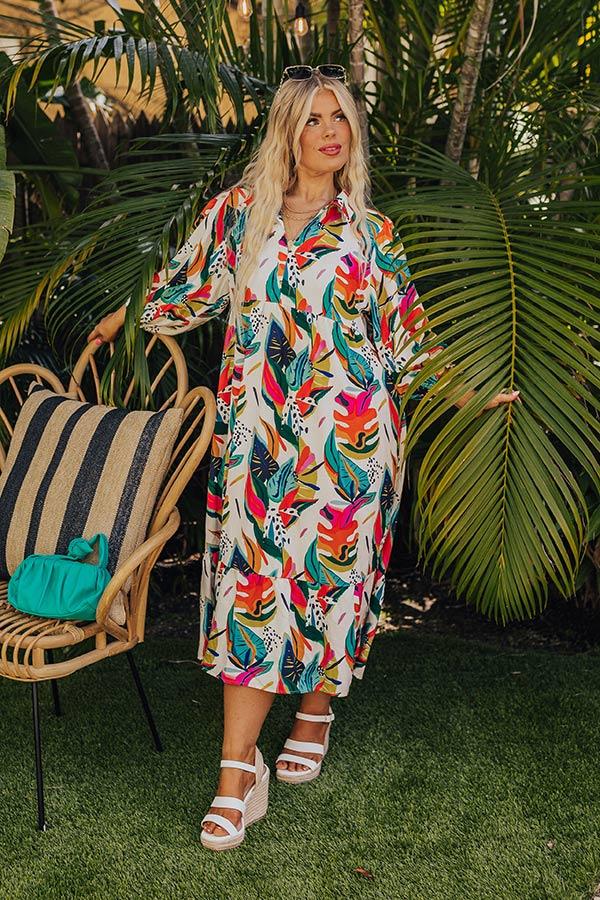 Impressions Traveling The Horizon Midi In Ivory Curves