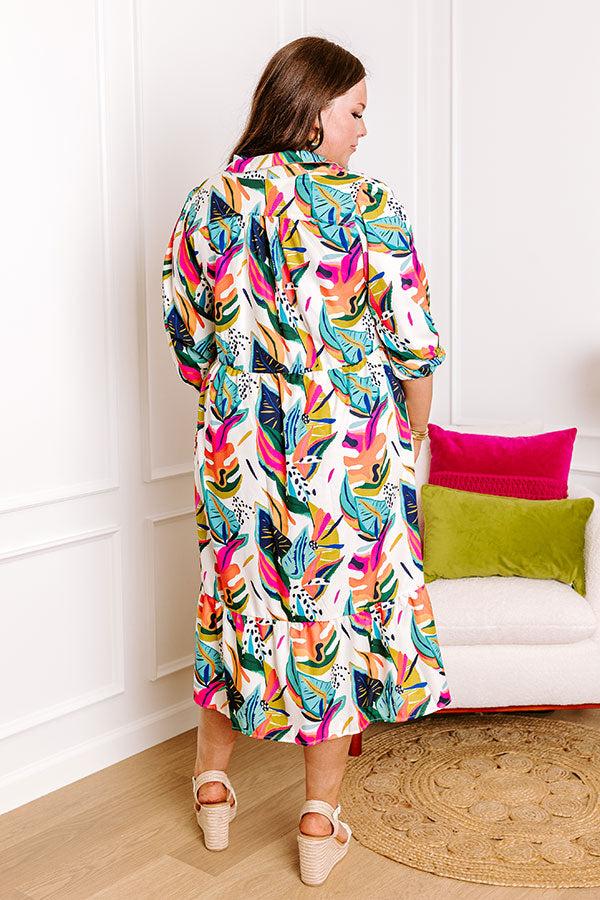 Impressions Traveling The Horizon Midi In Ivory Curves