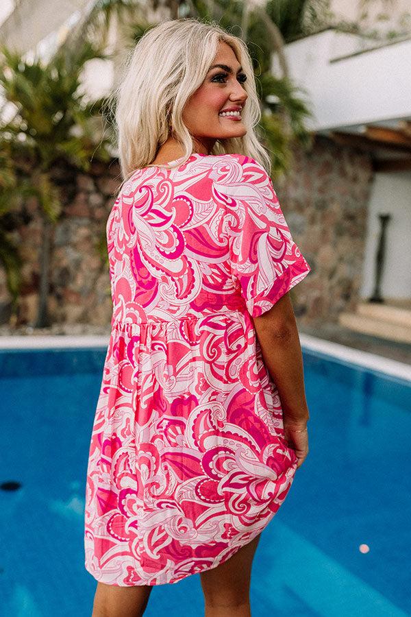 Impressions Try To Resist Babydoll Dress In Calypso