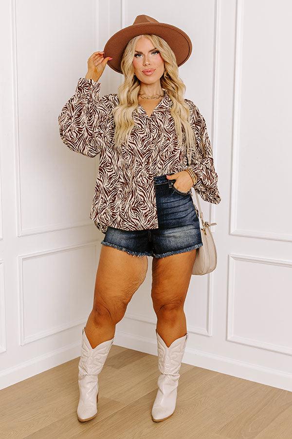 Impressions Tucked Away Memories Top In Cream Curves