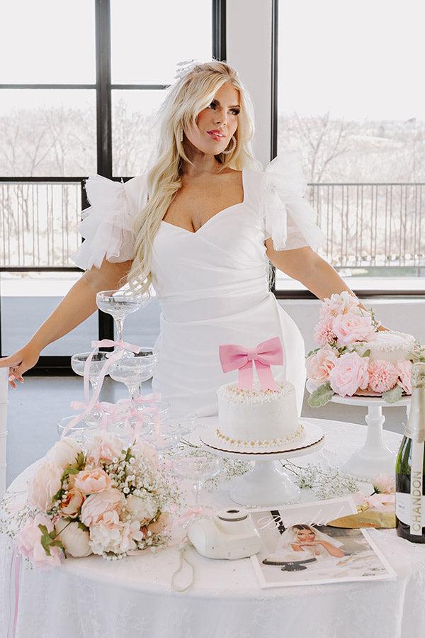 Impressions Yes To Forever Maxi Dress In White Curves