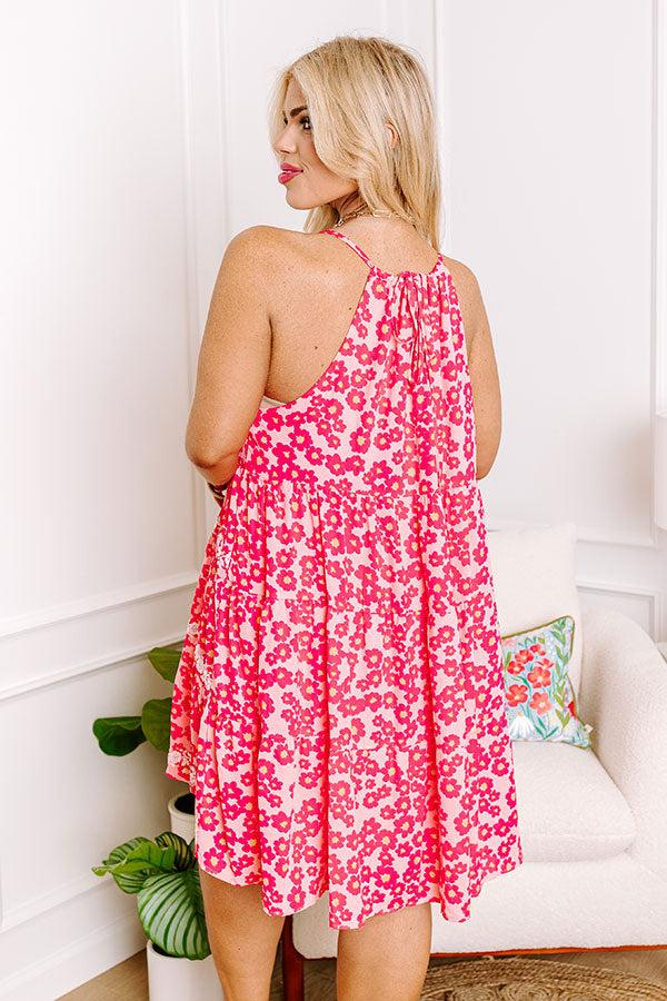 Impressions You're The Best Floral Shift Dress Curves